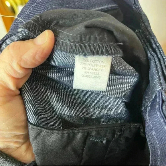 Christopher Banks Denim Trouser Jeans Women 4 Dark Wash Classic Fit Straight NWT - Picture 8 of 9